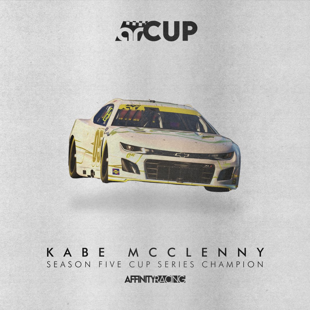 Kabe McClenny captures his first AFFINITY RACING CUP SERIES CHAMPIONSHIP

#iracing #simracing #racing