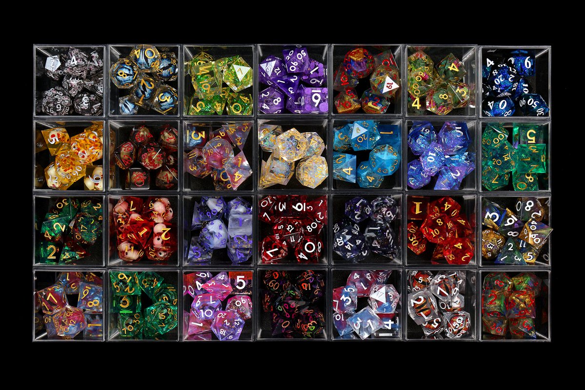 1985Games's tweet image. Shot a new pic of some of our sharp edge dice #sharpedgemysterydice #sharpedgedice #dicegoblin
