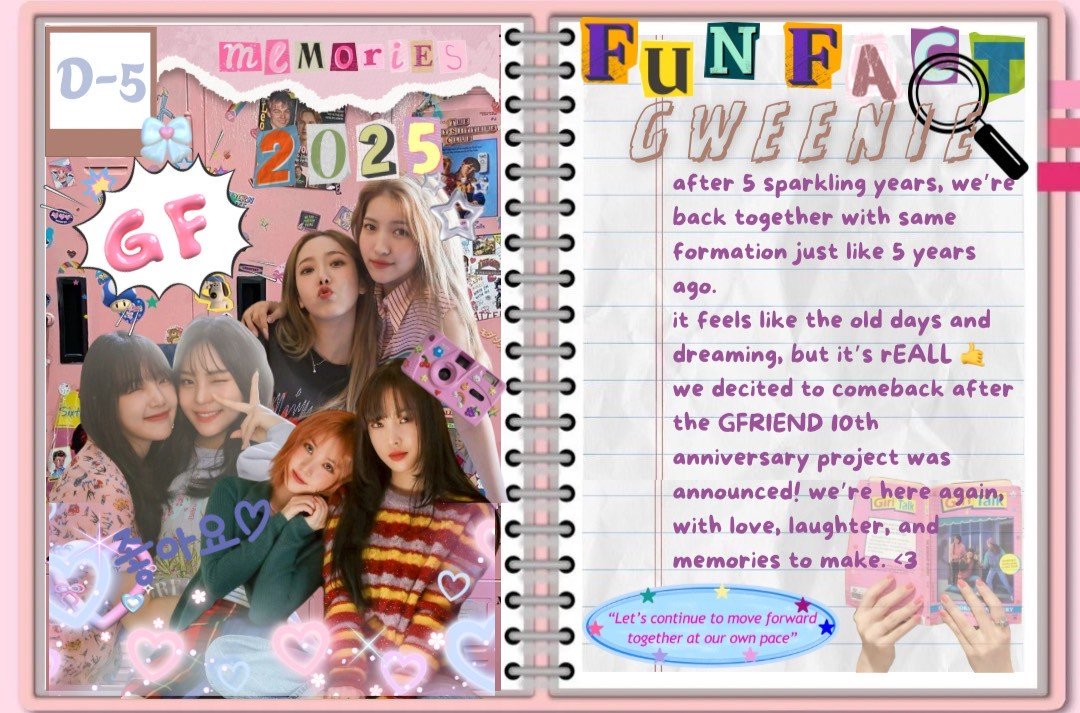 gweenfriend's tweet photo. ✨ 𝐃-𝟓 ✨

The countdown keeps getting sweeter 🙈
More surprises are on the way, made with love 💓
Let the celebration vibes roll in this reunion! 🎉 https://t.co/hQm7N8ZAxm