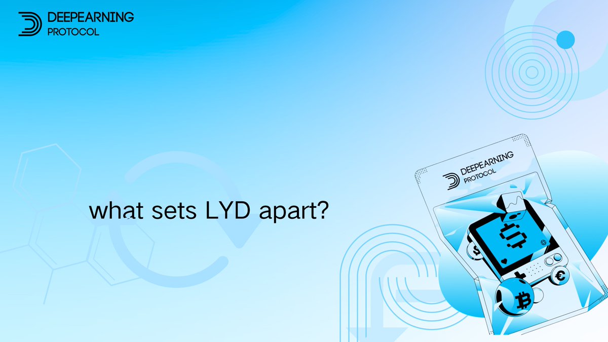 From empty promises of "30% APY" to truly withdrawable returns—what sets LYD apart?

Unlike typical LSDs that chase innovation through over-staking and rehypothecation (hello, ponzinomics 👀), LYD by DeepEarning flips the script.

LYD isn’t about inflated annualized rates. It’s