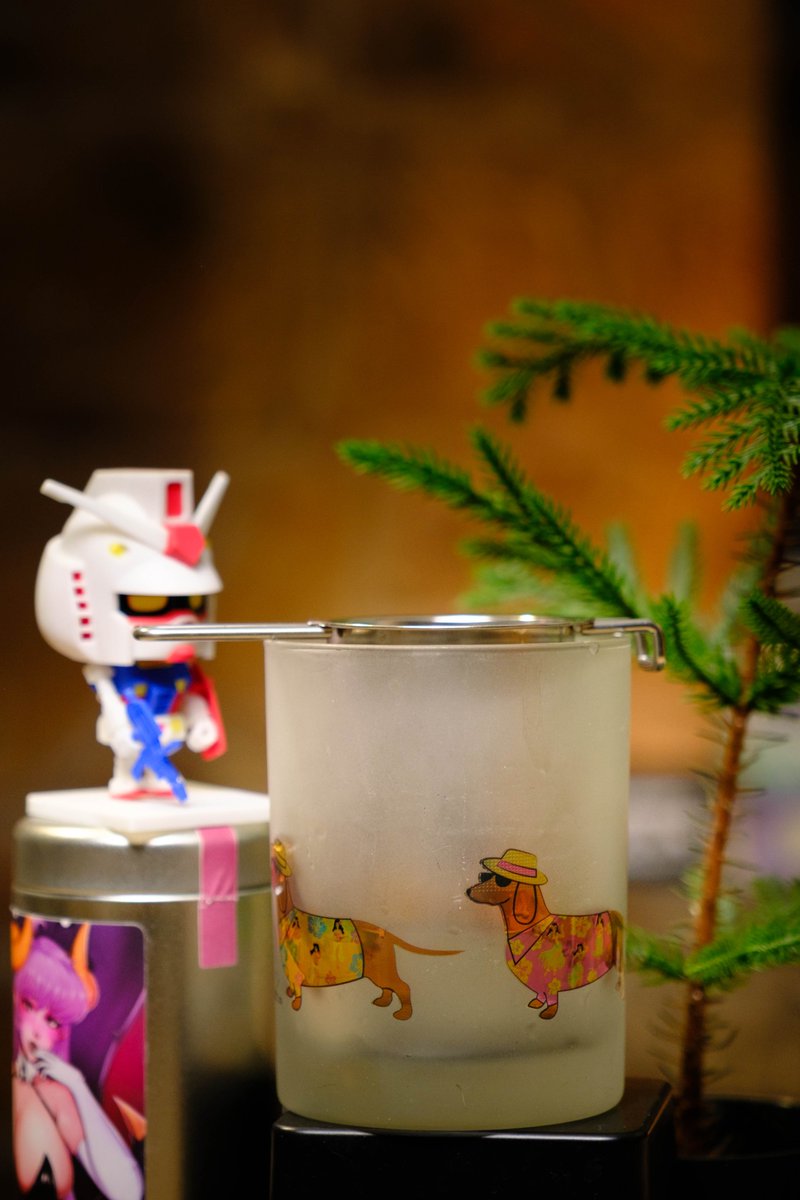 Doggy glass not included. But what is included is our love and appreciation. Get yourself a tea strainer for $4.99 on the site, a fraction of the price of anywhere else...