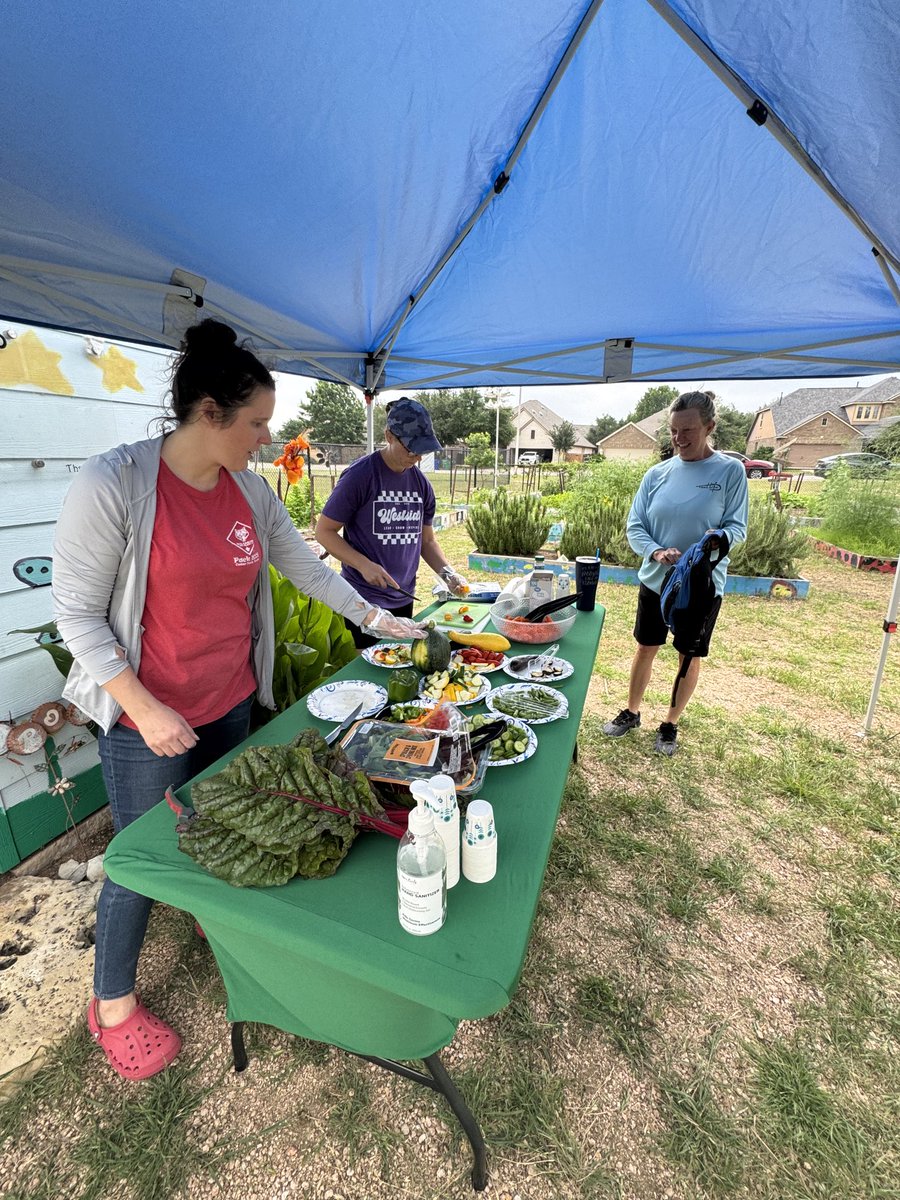 Spring Garden Tasting!  Fresh veggies from our Westside Garden! ⁦<a href="/Westsideleaders/">Westside Elementary</a>⁩ ⁦<a href="/WestsidePTA1/">WestsidePTA</a>⁩ ⁦<a href="/LeanderISD/">Leander ISD</a>⁩