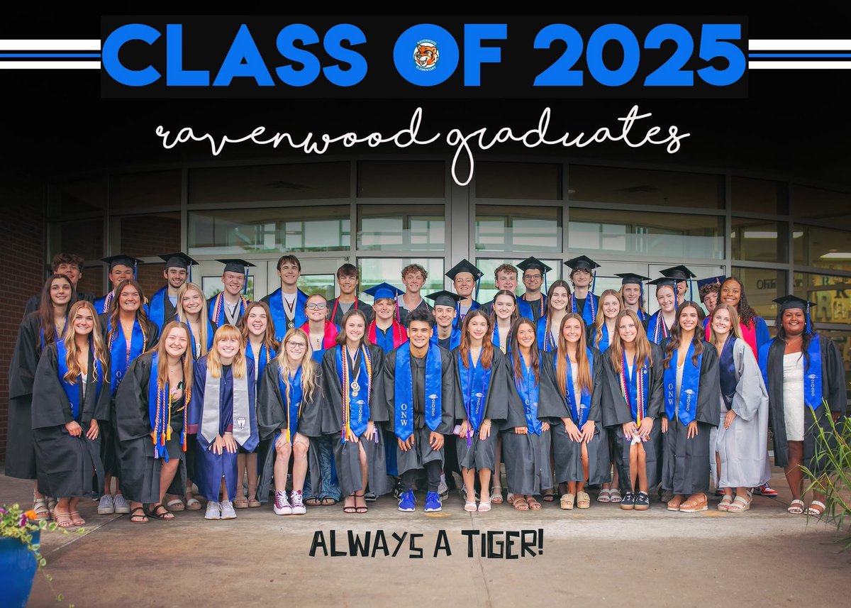Ravenwood Elementary (@ravenwoodtiger) on Twitter photo Once a Tiger, Always a Tiger! We are proud of our graduates! <a href="/olatheschools/">Olathe Public Schools</a> #OPS233maketodaycount Once a Tiger, Always a Tiger! We are proud of our graduates! <a href="/olatheschools/">Olathe Public Schools</a> #OPS233maketodaycount