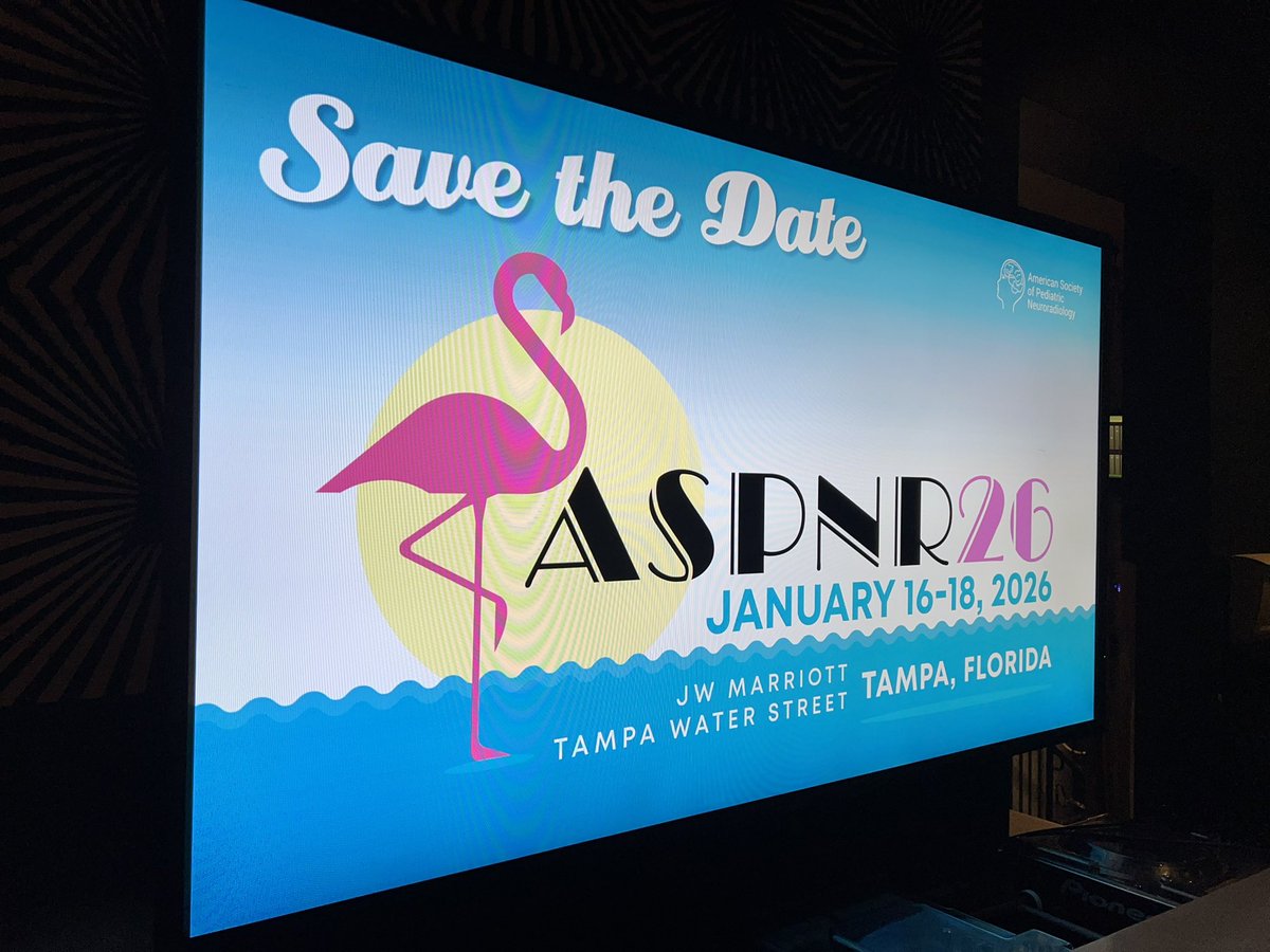 American Society of Pediatric Neuroradiology (@the_aspnr) on Twitter photo ASPNR Promo Party🌟Thanks to our amazing sponsors for generously supporting this event and helping promote advances in the field of pediatric neuroradiology! <a href="/GuerbetUS/">Guerbet US</a> <a href="/GuerbetGroup/">Guerbet Group</a> <a href="/PhilipsHealth/">Philips Healthcare</a>
#pedrad #pedineurorad #neurorad #ASNR25 #ASPNR26 ASPNR Promo Party🌟Thanks to our amazing sponsors for generously supporting this event and helping promote advances in the field of pediatric neuroradiology! <a href="/GuerbetUS/">Guerbet US</a> <a href="/GuerbetGroup/">Guerbet Group</a> <a href="/PhilipsHealth/">Philips Healthcare</a>
#pedrad #pedineurorad #neurorad #ASNR25 #ASPNR26