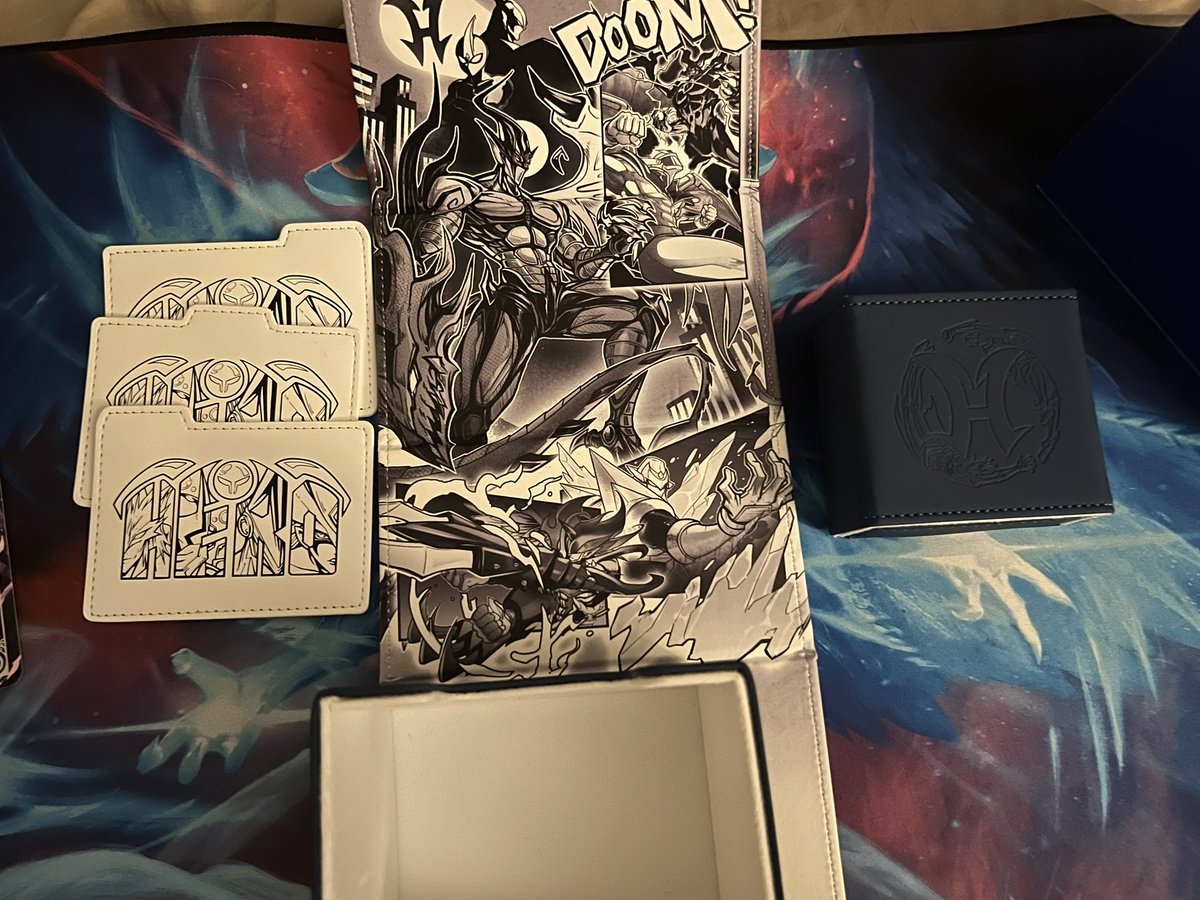 Masked Hero Godai - ⛈️ 🌆TOKUVTUBER! (@vtubergodai) on Twitter photo Recently picked up the Hero deck box from <a href="/ManaMoonArt/">Mana Moon - Art Team</a> . Not sponsored, not sent to me—I just bought it because heroes are finally getting more support and wanted something that felt worthy. I love it. Great design, great quality… but honestly? Just great people. #NotASponsor Recently picked up the Hero deck box from <a href="/ManaMoonArt/">Mana Moon - Art Team</a> . Not sponsored, not sent to me—I just bought it because heroes are finally getting more support and wanted something that felt worthy. I love it. Great design, great quality… but honestly? Just great people. #NotASponsor