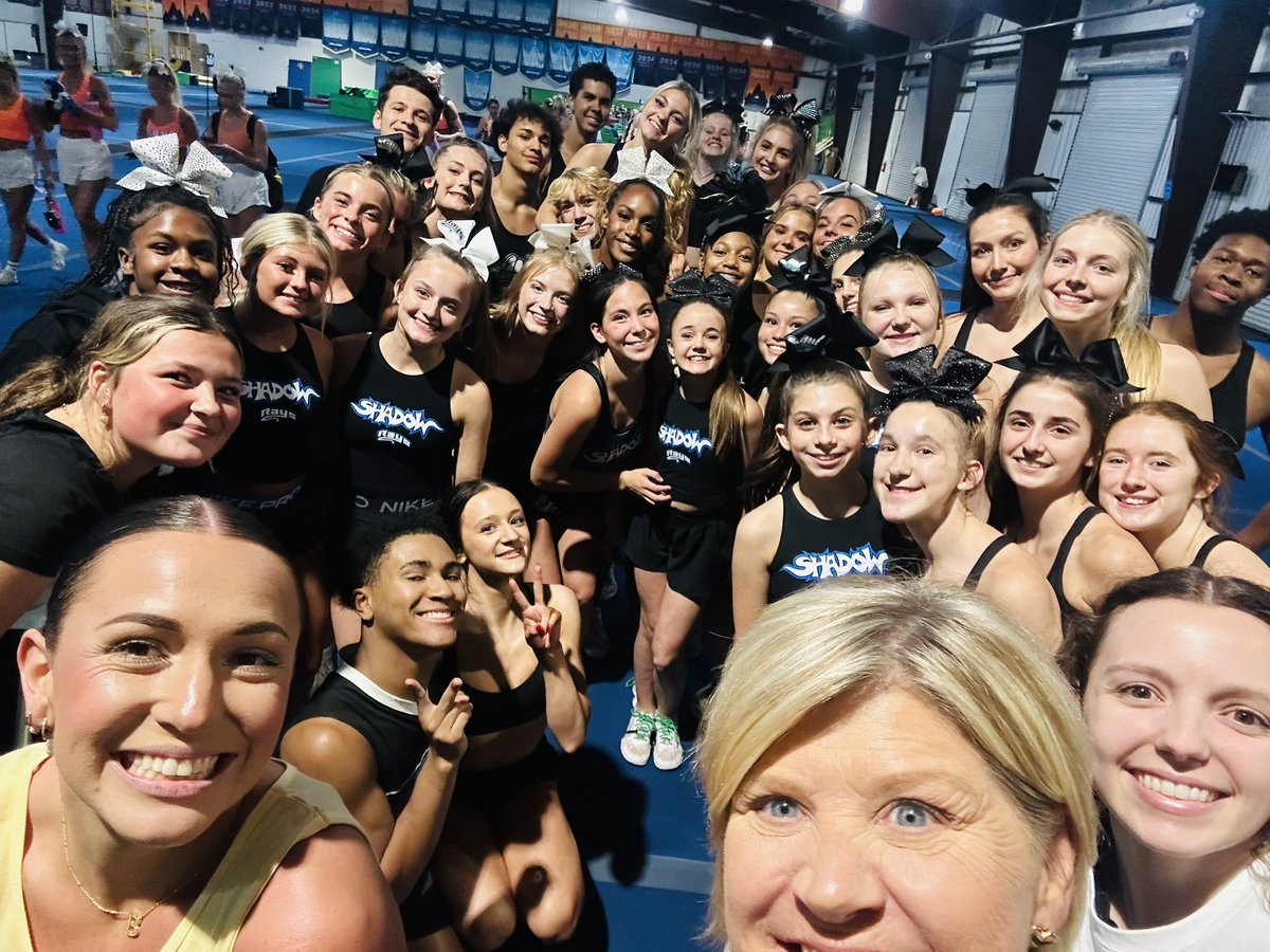 First practice in the books!! #loveourfam 🎉💙🔦