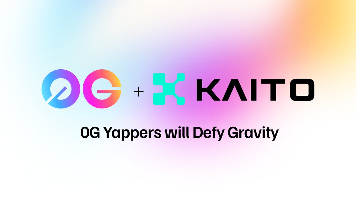 Now is the perfect time to start Yapping for 0G again

Recently, the official <a href="/0G_labs/">0G Labs (Home of Infinite AI)</a> X account shared some alpha — and it's all about 0G Yapping.

With projects like <a href="/virtuals_io/">Virtuals Protocol</a> kicking off new Yapping seasons, it looks like 0G is ready to bring it back too.

Given that 0G was