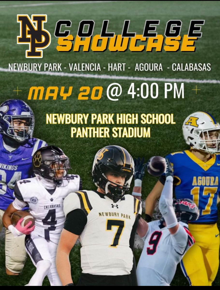 Showcase tomorrow!! Beyond excited to compete against some great competition at Newbury Park HS.