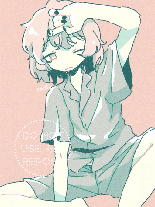 朝活わんどろ 少しなれてきたかも #イラスト #illustration