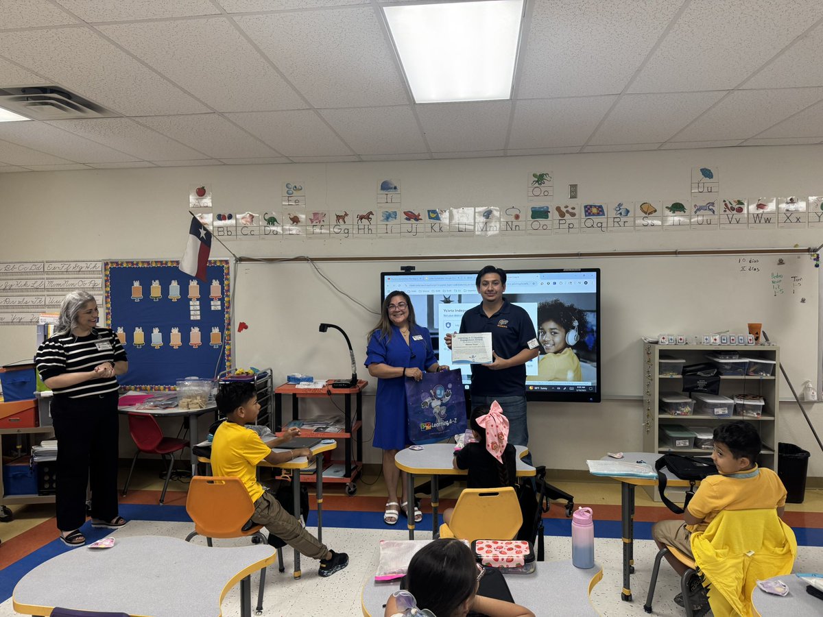 Academic Language Programs Department (@alpsdepartment) on Twitter photo Congratulations to Mr. Tovar and his students for receiving the Learning A to Z Engagement Award. Dual Language students rock at Parkland Elementary. <a href="/ParklandToreros/">Parkland Elementary School</a> <a href="/YsletaISD/">Ysleta ISD</a> <a href="/_IreneAhumada/">Irene Ahumada</a> <a href="/BrendaChR1/">Brenda Chacon-Robles, Ed.D.</a> <a href="/LearningAtoZ/">Learning A-Z</a> <a href="/ALPsDepartment/">Academic Language Programs Department</a> Congratulations to Mr. Tovar and his students for receiving the Learning A to Z Engagement Award. Dual Language students rock at Parkland Elementary. <a href="/ParklandToreros/">Parkland Elementary School</a> <a href="/YsletaISD/">Ysleta ISD</a> <a href="/_IreneAhumada/">Irene Ahumada</a> <a href="/BrendaChR1/">Brenda Chacon-Robles, Ed.D.</a> <a href="/LearningAtoZ/">Learning A-Z</a> <a href="/ALPsDepartment/">Academic Language Programs Department</a>