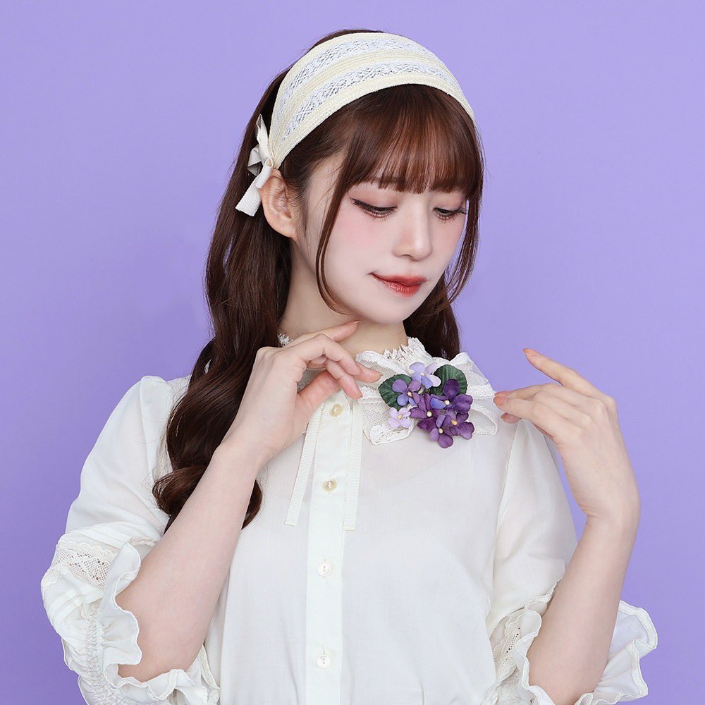 オンラインショップ入荷しました💫 💜深澤翠様コラボ💜 Violet lace