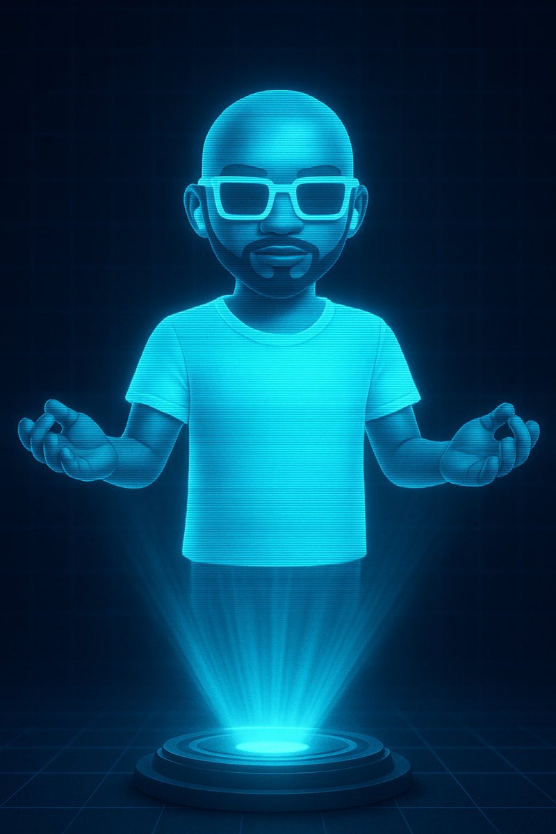 sno_flo8705's tweet photo. Uploaded my hologram to handle my 9–5. Now it’s glowing, got better posture, and just got verified before me.
I created my replacement.

#HologramFlex #AIClones #WorkSmarter #DigitalTwin #TechWTF https://t.co/00gdu5WArA