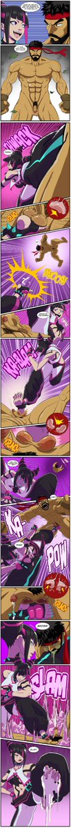 Juri vs Ryu (commission)