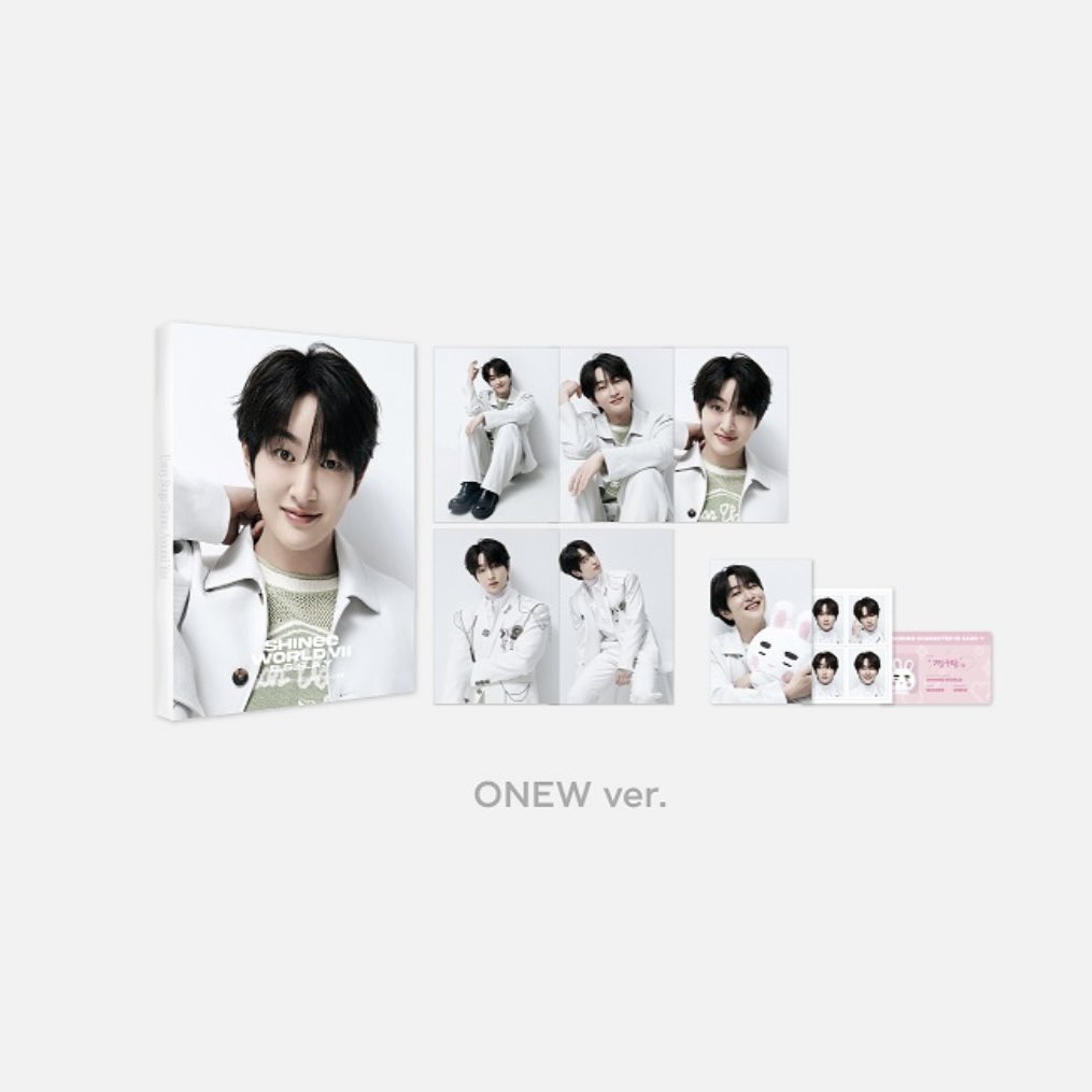 OntokkiAcademy's tweet photo. The second round of #SHINeeWORLDVII_ESSAY merch is making us all kinds of desperate! 🥺🩵 We missed you, Jjingguwang!!

샤이니 온유 #ONEW #온유 #オニュ @SHINee @griffinenter @ONEW_Griffin https://t.co/J4mbpl4iy8
