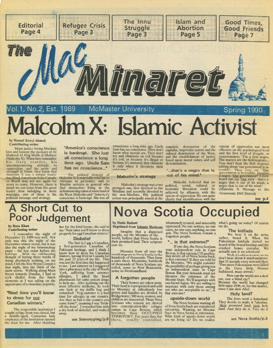 MiCArchives_CA's tweet image. May 19, 2025 marked 100 years since the birth of Malcolm X. The legacy of el Hajj Malik el Shabazz, also known as Malcolm X, is widely honoured by Muslims across Canada. We’re pleased to share archival materials that shed light on his impact.
Read more: muslimsincanadaarchives.ca/en/posts/honou…