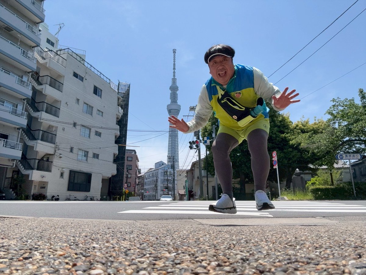 🔔30分後 曳舟〜浅草の新緑を愛でながら歩きます👟 そしてスカイ