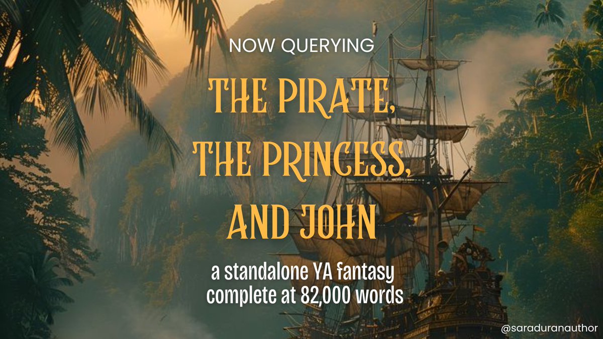 saraduranauthor's tweet image. Happy to share this new #agentguide for The Pirate, the Princess, and John 🏴☠️👑🧜♀️
#amquerying #writingcommunity