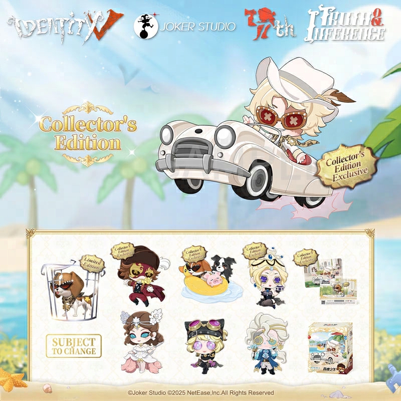 GameIdentityV's tweet image. Dear Visitors,
After careful consideration of your feedback, we are pleased to announce that pre-orders for Identity V – Truth and Inference: "Gambler in the Spotlight" will open in your area on May 19, 2025!
Pre-order Period: May 19, 2025 – 23:59, July 2, 2025 (Beijing Time)…