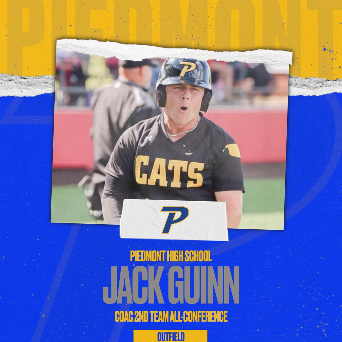 Congrats to Jack Guinn for being named COAC 2nd Team All-Conference as an Outfielder!!