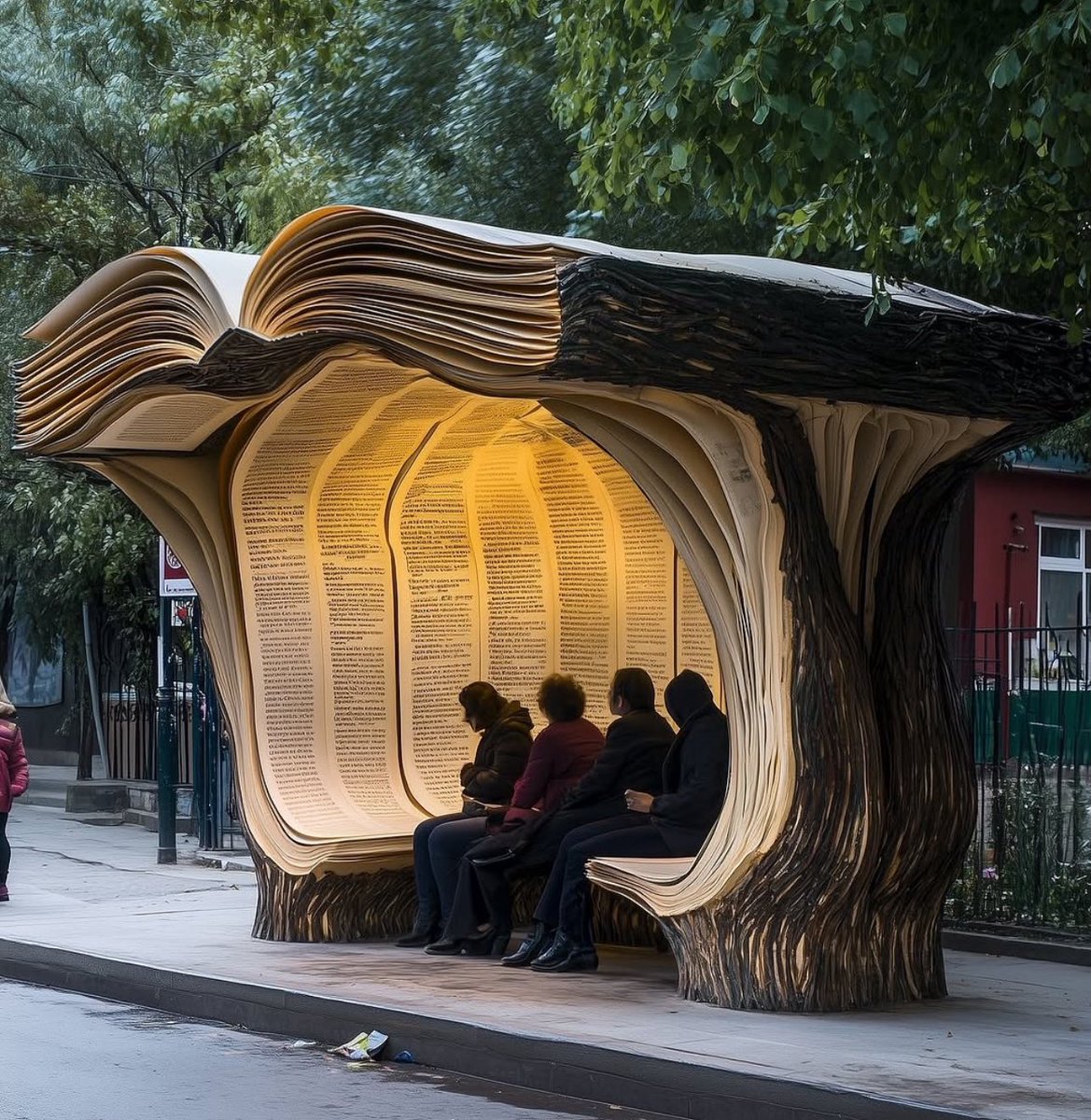 Kore’de bir durak.