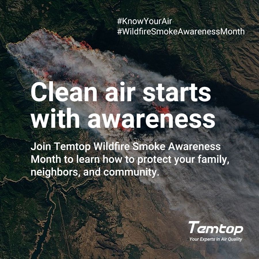 temtopus48285's tweet image. 🚨Wildfire Season Alert: Protect Your #IndoorAir #ClimateAware
As #wildfires become more frequent, safeguarding your indoor #airquality is crucial.
Track Pollution with an #AirQualityMonitor—Wildfire smoke carries dangerous PM2.5 particles—protect your lungs and prioritize safety
