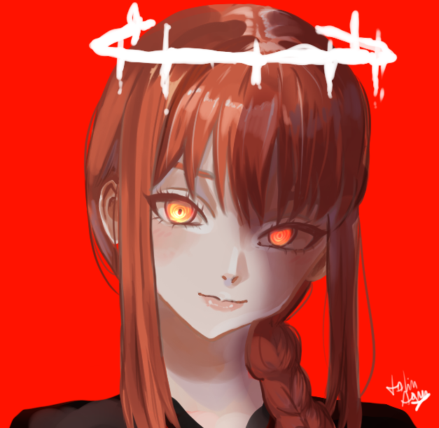 Practice drawing without lineart of Makima AUAUAUU
It's my free week and I'm going to draw like crazy — I deserve it! MAUAJAJAJ 

#makima #chaisawman #Fanarts #digitalart #digitalpainting #clipstudiopaint #anime