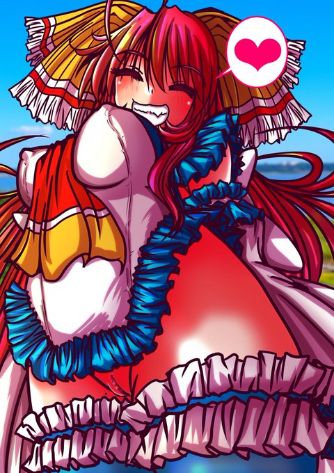 暑くてしんどいわぁ_(┐「ε:)_
#アルムちゃそ
#オリキャラは性癖の見本市 