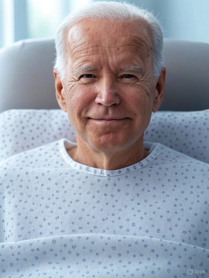 May Joe Biden heal faster than he can finish a sentence.