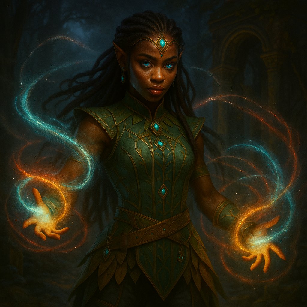 DreThaPrince1's tweet image. 0 to 100 real quick

“Let the Ase within you rise—flowing like energy, rooted like the forest. 🌿✨ #Ase #Netharia #MagicInMotion”