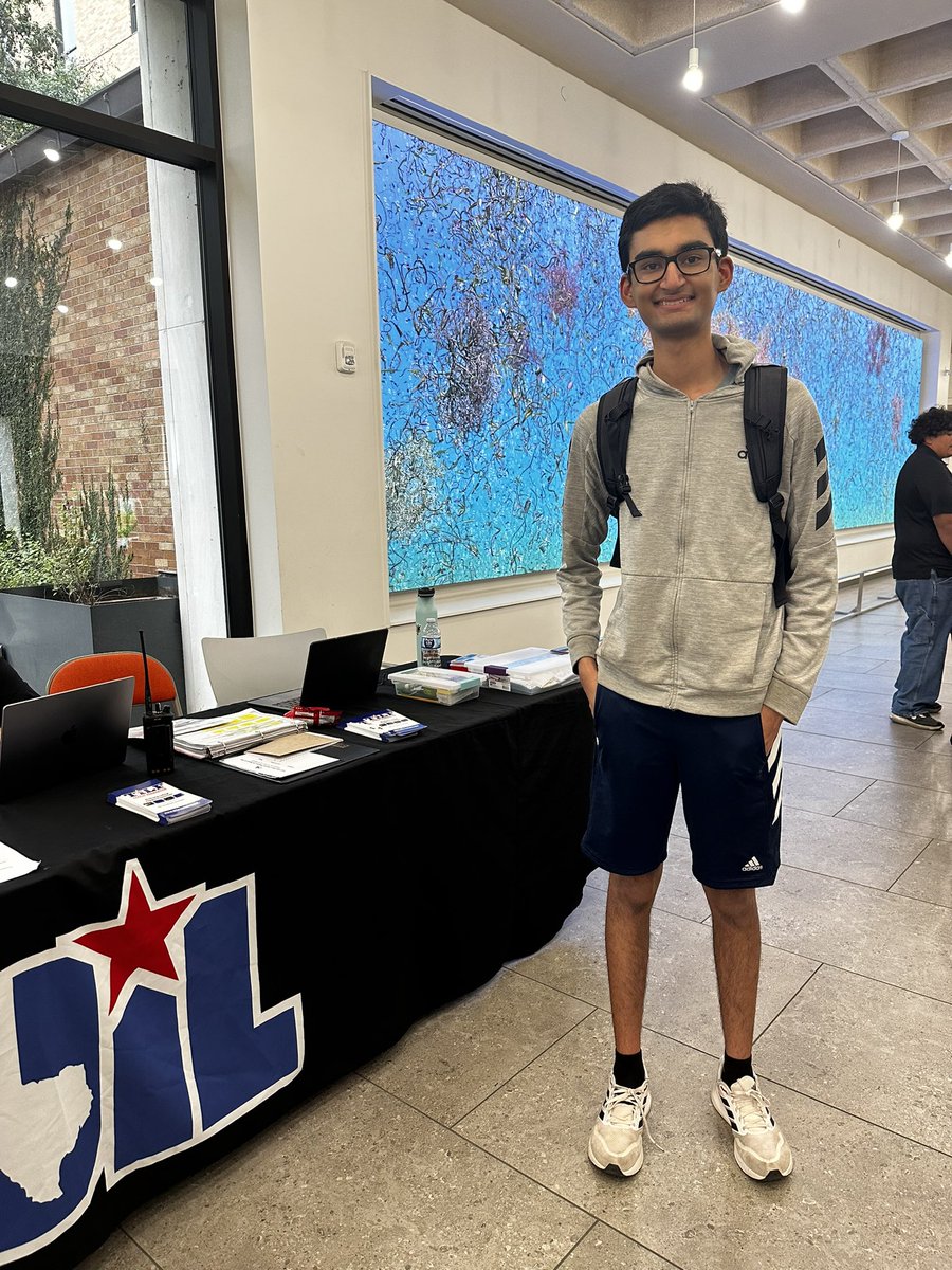 MHS Computer Science (@mhs_compscience) on Twitter photo Today we were at Austin for UIL Academics State!! Venkat Giridhar represented Marcus HS for Computer Science! He got 8th place! That’s so fantastic being this is our first time going to State!
Way to go Venkat! <a href="/lisdcte/">Career & Technical Education Lewisville ISD</a> <a href="/Marcus_HS/">Marcus High School</a> Today we were at Austin for UIL Academics State!! Venkat Giridhar represented Marcus HS for Computer Science! He got 8th place! That’s so fantastic being this is our first time going to State!
Way to go Venkat! <a href="/lisdcte/">Career & Technical Education Lewisville ISD</a> <a href="/Marcus_HS/">Marcus High School</a>