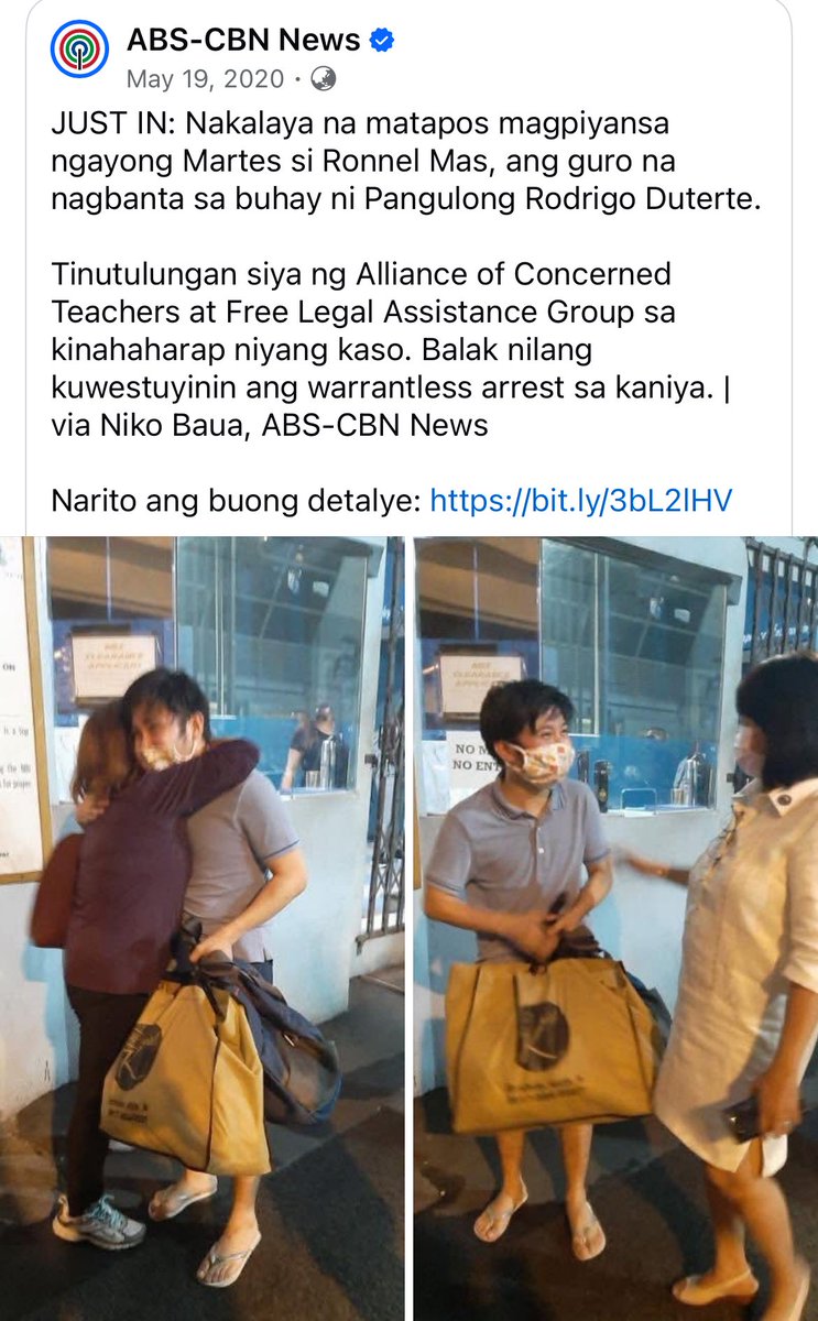 pads_nosi's tweet photo. this man suffered dahil lang nasaktan ang ego ni Duterte. 

mas dapat na pinananagot sa batas ang mga red taggers who actively threaten the lives of dissenters and right advocates. https://t.co/4B3oYW24n7