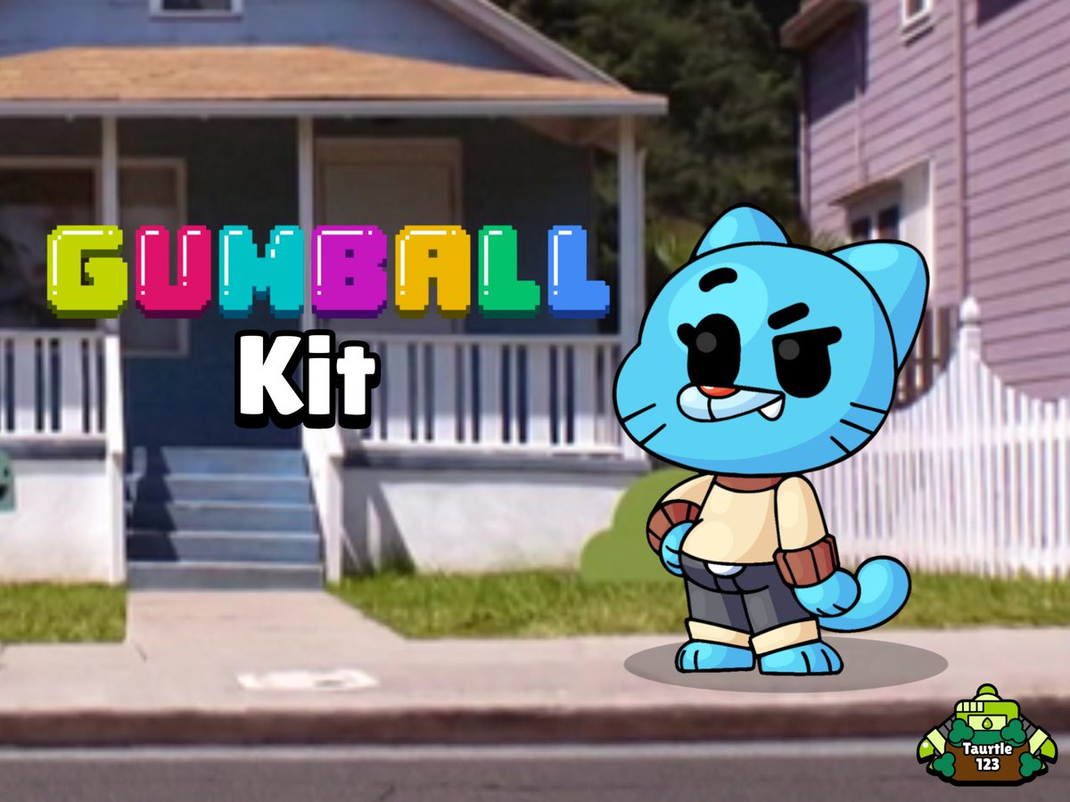 taurtle123's tweet image. Gumball Kit 😼
-reply with any skins you want to see and I&apos;ll draw them for a full TAWOG x BS post 🫡

#BrawlStars #BrawlStarsArt #BrawlStarsFanart