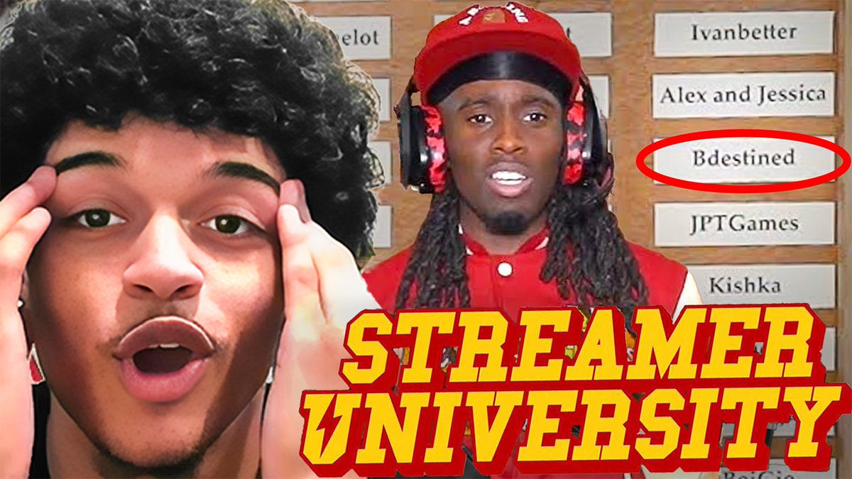 I GOT ACCEPTED TO STREAMER UNIVERSITY.. 👀😳 youtu.be/AwcMO9UbfYE?si…