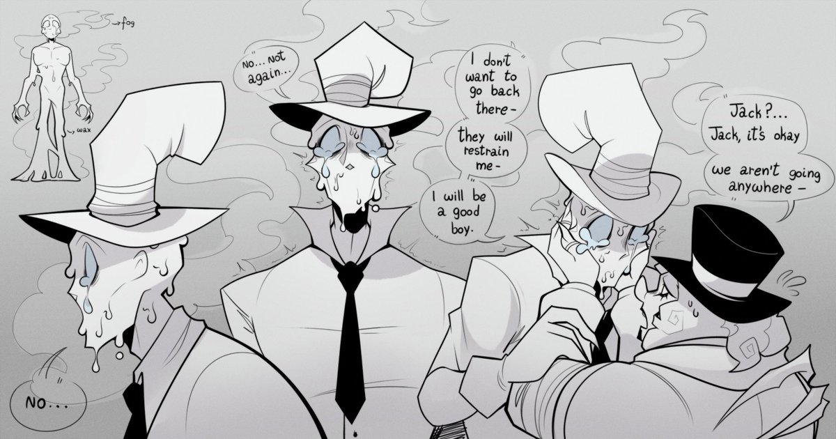 HC that when Jack feels strong emotions, his body starts to melt