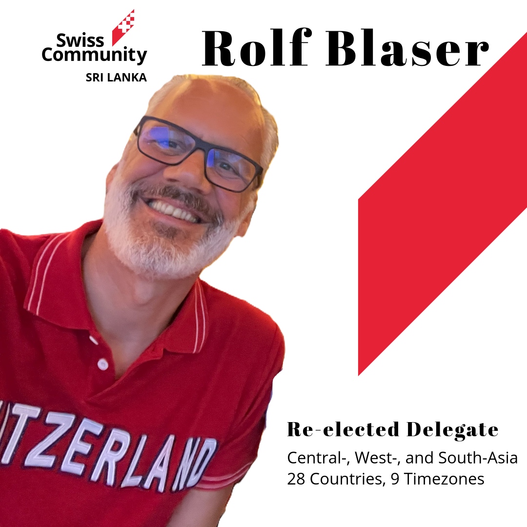 Honoured to be re-elected as your OSA delegate for 2025–2029! 🇨🇭

Let’s keep building this community together!
<a href="/SwissCommunity/">SwissCommunity.org</a> 
#SwissAbroad #OSA #Grateful #CommunityMatters #Representation