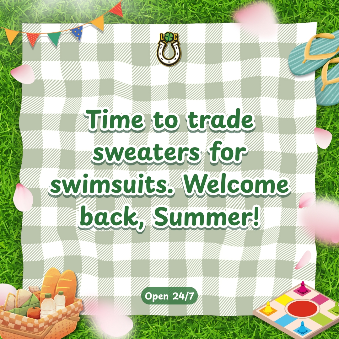 Snapsh0tSn1per's tweet image. ☀️ We Are Open &amp;amp; Ready to Heat Things Up! ☀️

Our doors are open and the games are hotter than ever—come back and play your way to a sizzling summer streak! 🎰🍹

👉 Jump in now and let the summer wins begin!

#WelcomeBackSummer #LuckyCharmers #gameonsunshine #weareopen