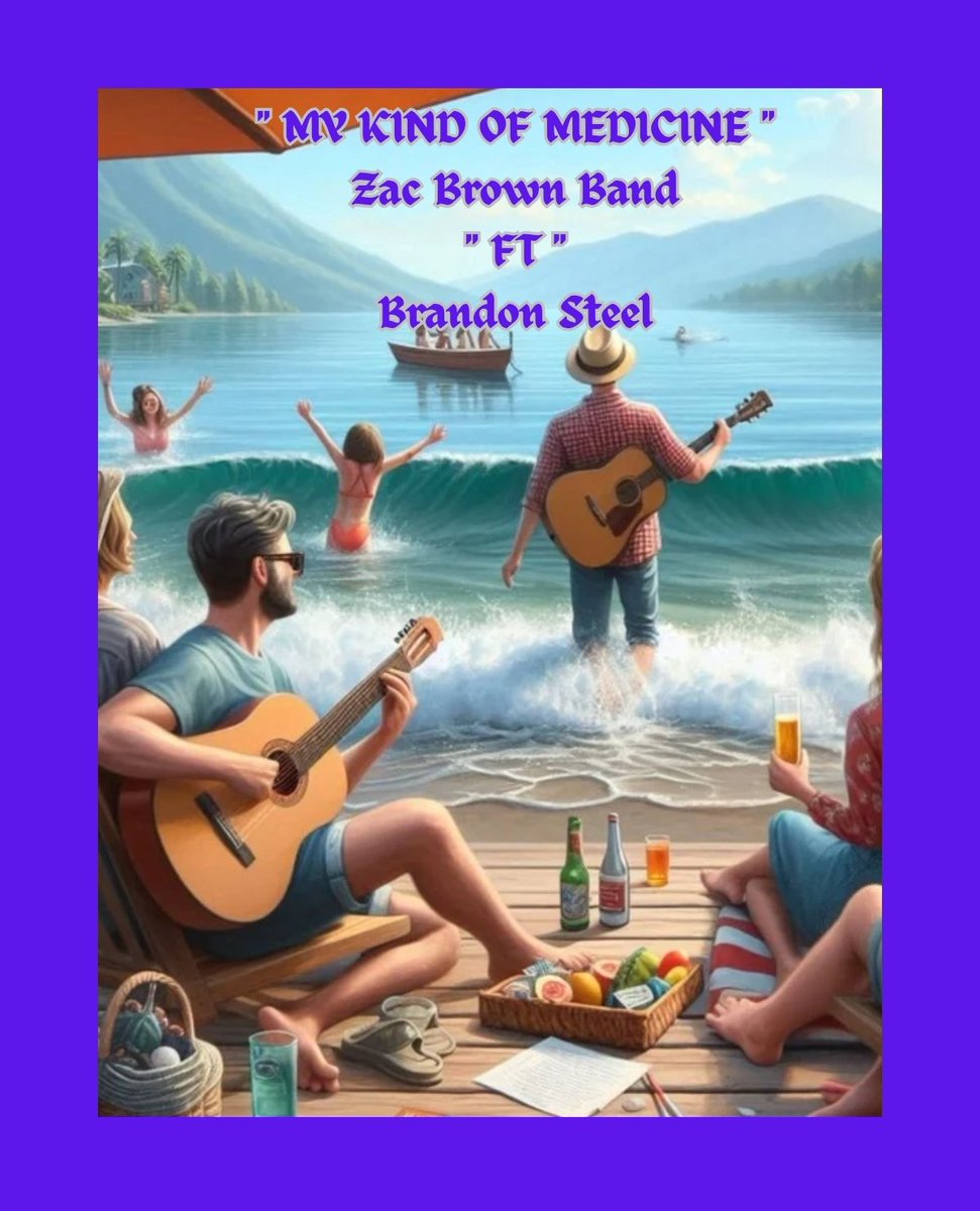 "          MY KIND OF MEDICINE         "
               ZAC BROWN BAND 
                           " FT "
                BRANDON STEEL 
#WritingCommunity #writerslift #Writerscommunity #writerslife
#CountryMusic #Relaxing #Rewind #Healing #MindMedicine