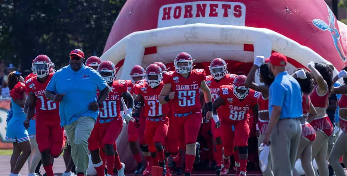 Jordan Njoku (@jordannjoku26) on Twitter photo After a great talk with <a href="/DeSeanJackson10/">Desean Jackson</a> I am blessed to received an offer from Delaware State University!! After a great talk with <a href="/DeSeanJackson10/">Desean Jackson</a> I am blessed to received an offer from Delaware State University!!