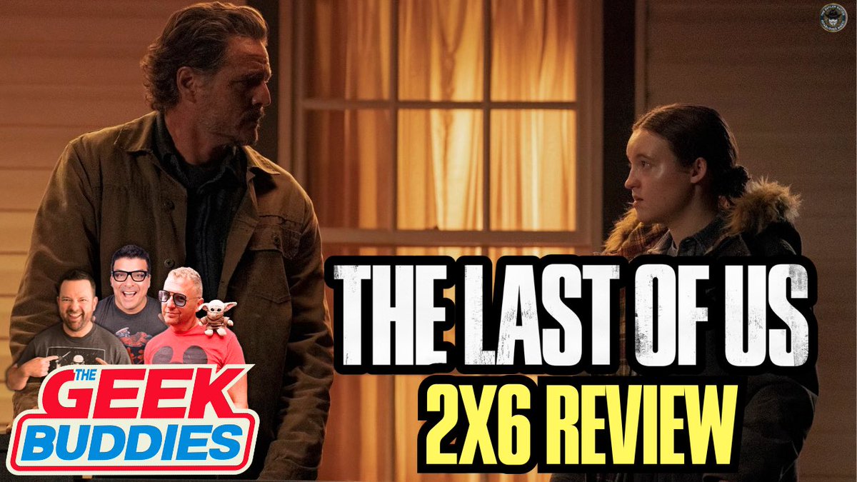 Geek_Buddies's tweet image. This week’s episode of #TheLastOfUs filled in some gaps, celebrated some birthdays and broke our hearts. @TheRochaSays, @Shannon_McClung & @mktoon break down everything that happened and debate all things Joel and Ellie!
Check it out: youtu.be/PdKW2QHEYnU?si…