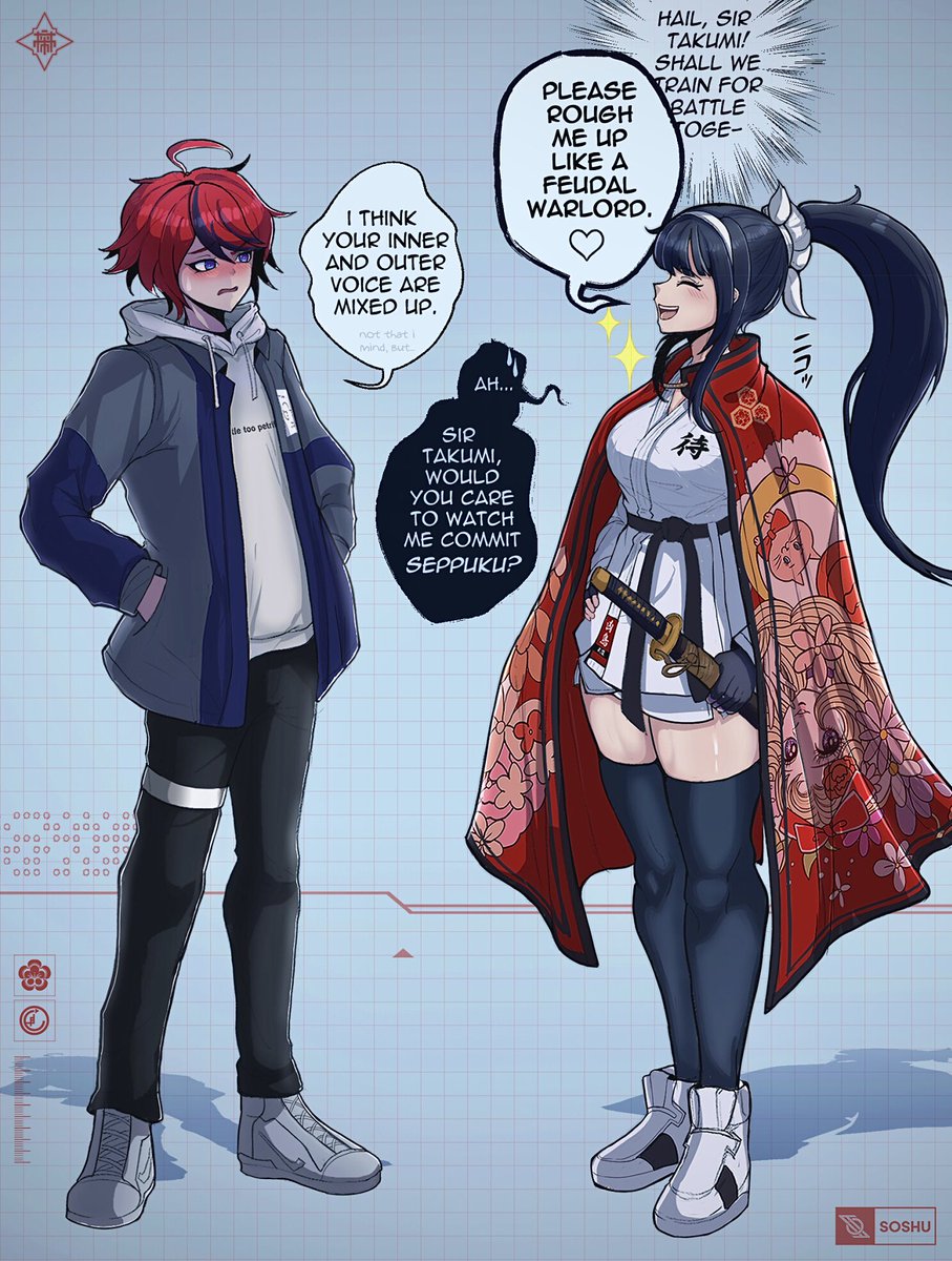 I’ve decided that I like them 

#hundred_line