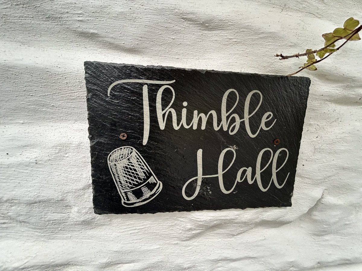 Thimble Hall in Hawkshead was owned by Beatrix Potter and appeared in her
1929 book The Fairy Caravan as Misses Pussycats' Shop. Beatrix Potter left Thimble Hall to the National Trust.