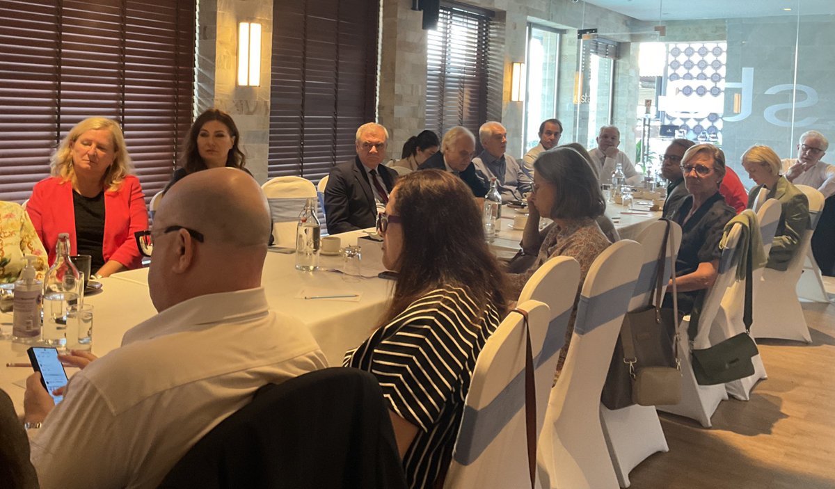 <a href="/sujeevshakya/">Sujeev Shakya</a> EU Ambassadors &amp; Representatives came with questions—and left with insights.
At a working breakfast with <a href="/sujeevshakya/">Sujeev Shakya</a>, curiosity drove the conversation on green growth, digital ambition, and Nepal’s evolving economic story.
#EUNepal #HoMsMission2025 #NepalEconomy