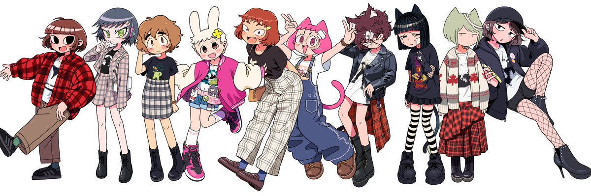 「ウチの子のお洋服見て。私の考えた私服もかわいいし、りんたろさんがコラボで考えてく」|よいねこ247のイラスト