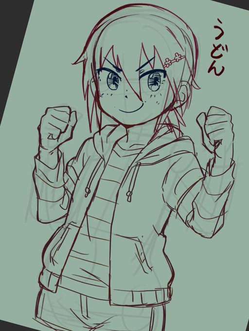 頂いたお題が描いた事がない題材なので、まず練習。
三ノ輪銀ちゃん 