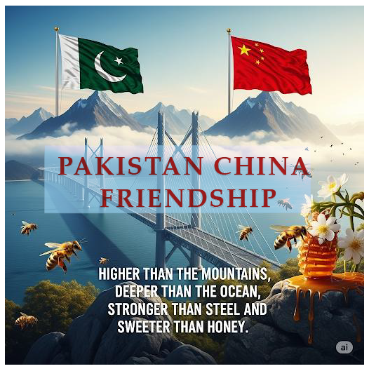 ziabukhari's tweet photo. PAKISTAN CHINA
FRIENDSHIP
“Higher than the mountains,
Deeper than the ocean,
Stronger than steel,
And sweeter than honey.”
#WeLovePakistan #Pakistan #PakistanIndianWar #indianfalseflag #IndiaIsTerrorist #CPEC #BRI #PakistanZindabad #PakistanArmy #ISPR https://t.co/93jOgLYzMD