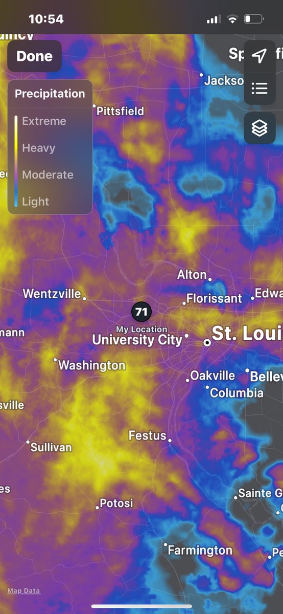 Welcome to STL thunderstorms and rainy nights of sleep!