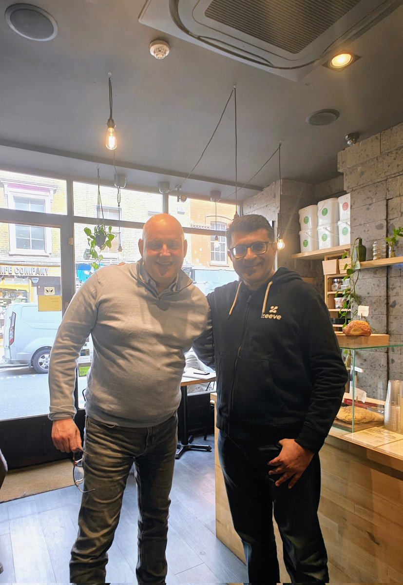 Friends in London
Are abundant
From Web3 to Law firms
Everything discerns

Wonderful catching up with <a href="/Christo24188661/">Christopher Orchard</a> after several years and his last trip to New Delhi. 

We had a fascinating discussion around building businesses that truly add value whether in Web3, Web2 or