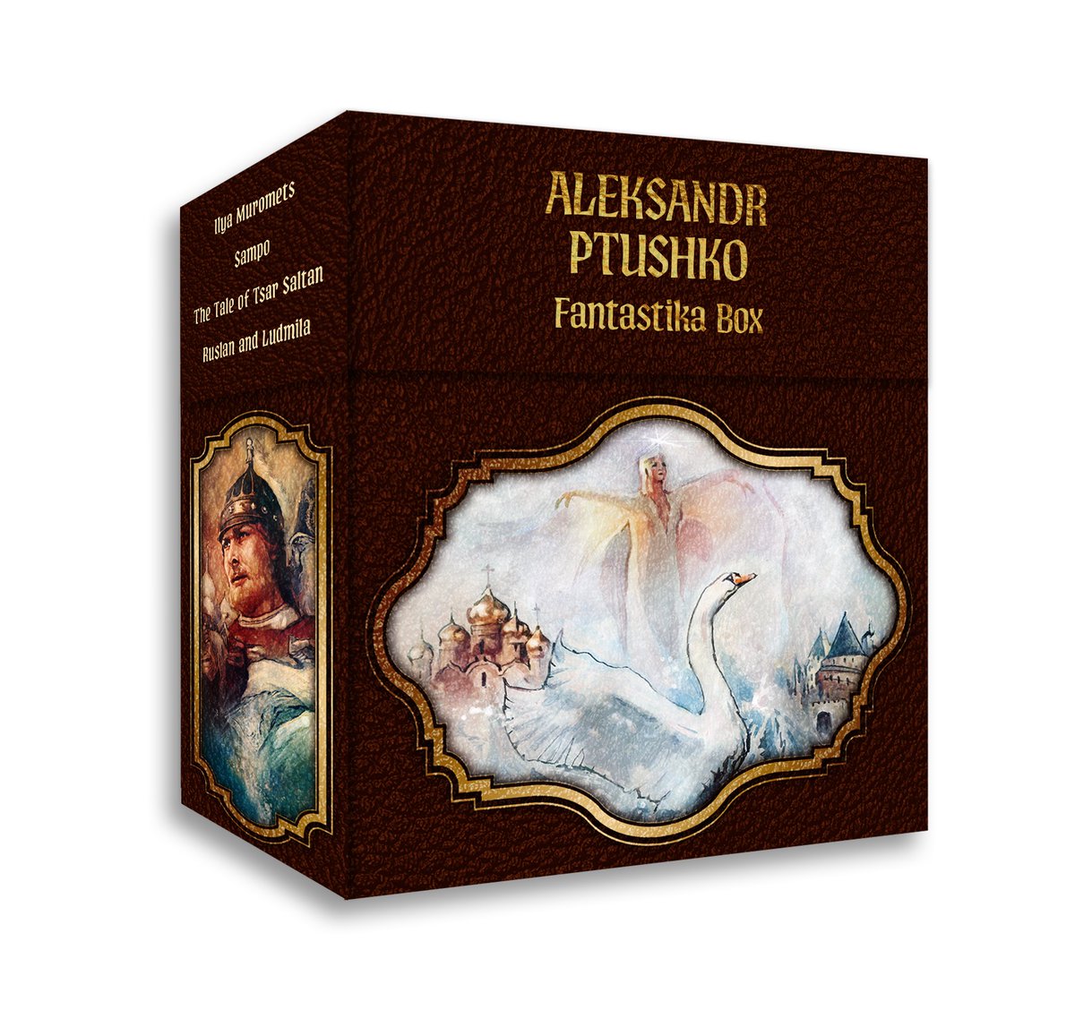 Deaf Crocodile (@deafcrocodile) on Twitter photo It's time for a FANTASTKA Summer!
Our #AleksanderPtushko box set is BACK with an all new design by <a href="/_bamcreate/">Beth Morris</a> Beth Morris using the incredible paintings by <a href="/studiotstella/">Tony Stella</a> Tony Stella!
This box set contains ILYA MUROMETS, SAMPO, THE TALE OF TSAR SALTAN and RUSLAN & LUDMILA in It's time for a FANTASTKA Summer!
Our #AleksanderPtushko box set is BACK with an all new design by <a href="/_bamcreate/">Beth Morris</a> Beth Morris using the incredible paintings by <a href="/studiotstella/">Tony Stella</a> Tony Stella!
This box set contains ILYA MUROMETS, SAMPO, THE TALE OF TSAR SALTAN and RUSLAN & LUDMILA in