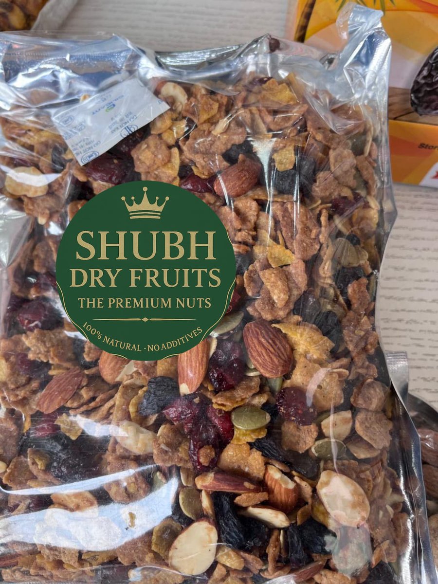 SHUBH_DRYFRUITS's tweet photo. Hello everyone
For oblu Today i offer our Museli nuts mixture at 999 per pack per kg So, if you are someone who always wanted to try our #Museli nut, this is your chance!
Here is the link.๐
https://t.co/VqR4JMIToB https://t.co/50bMHVpzFO