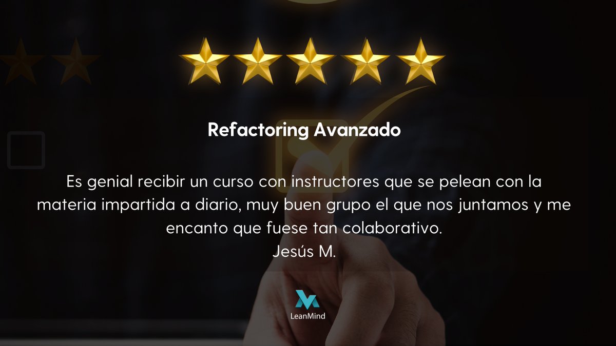 💫Disfrutamos mucho acompañando a personas con tantas ganas de aprender como quienes se inscriben en nuestras formaciones: personas que preguntan, que  quieren crecer y que valoran el buen hacer desde la experiencia.

Gracias por la confianza y por permitirnos hacerlo posible 🙌